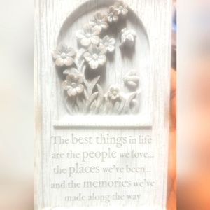 Best things plaque